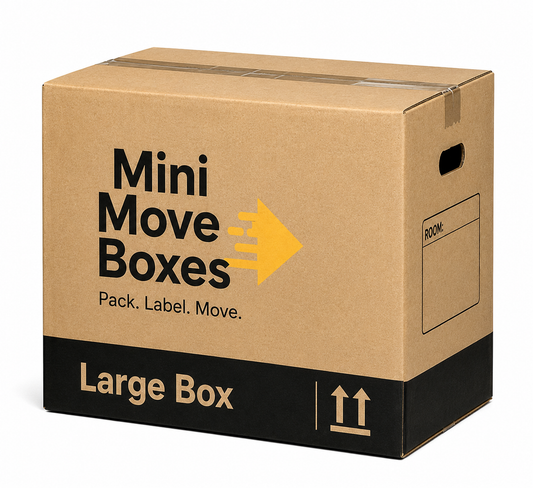 Mini Move Boxes – Large Cardboard Moving Box